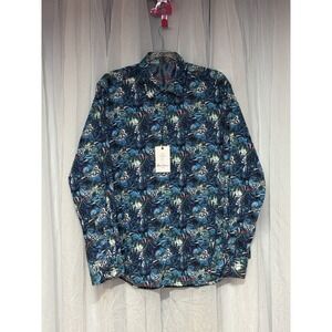 Robert Graham Cimarron Shirt Men's L Multi Classic Fit Paisley Button Front